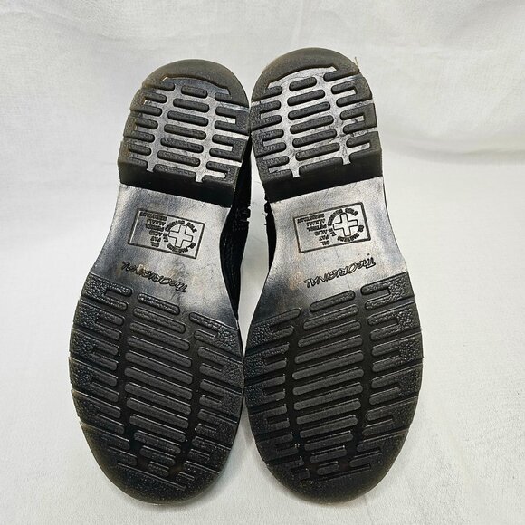 Doc Dr Martens Black Leather Chelsea Boots 2976 w/ Zips Women's Size US 6 - Picture 10 of 13